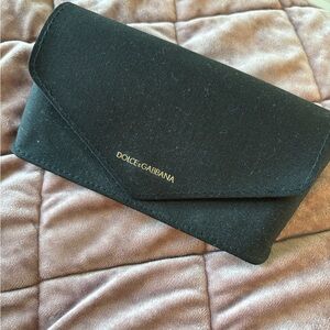 Dolce & Gabbana Elegant Black Clutch